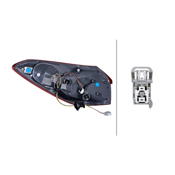 Fanale Destro Ford FOCUS IV Turnier 2018+ – LED Originale HELLA – foto 2
