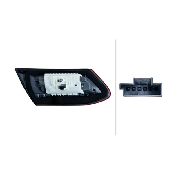 Fanale Destro Mercedes Classe E Coupe 2017+ – LED Originale HELLA – foto 2