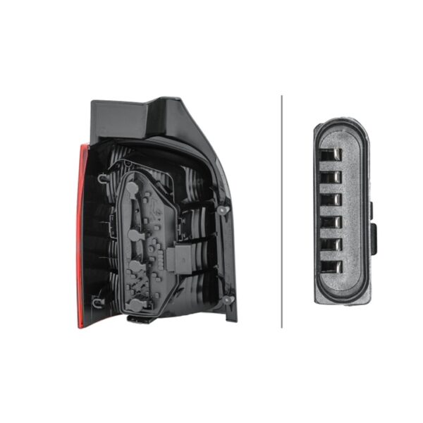 Fanale Destro Volkswagen T5 Furgone 2009+ Originale HELLA – foto 2