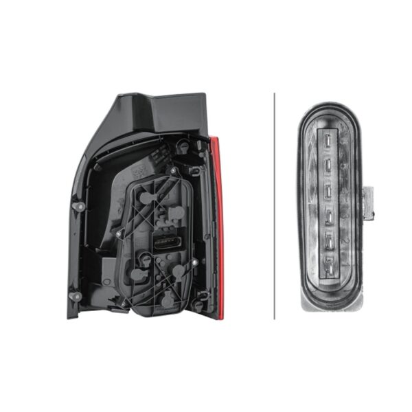 Fanale Sinistro Volkswagen T5 2009+ Originale HELLA – foto 2