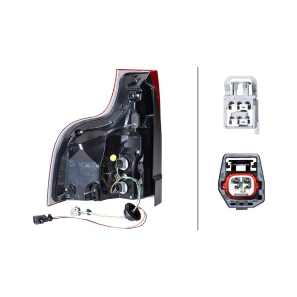 Fanale Destro Volvo Xc90 I 2006+ – LED Originale HELLA – foto 2