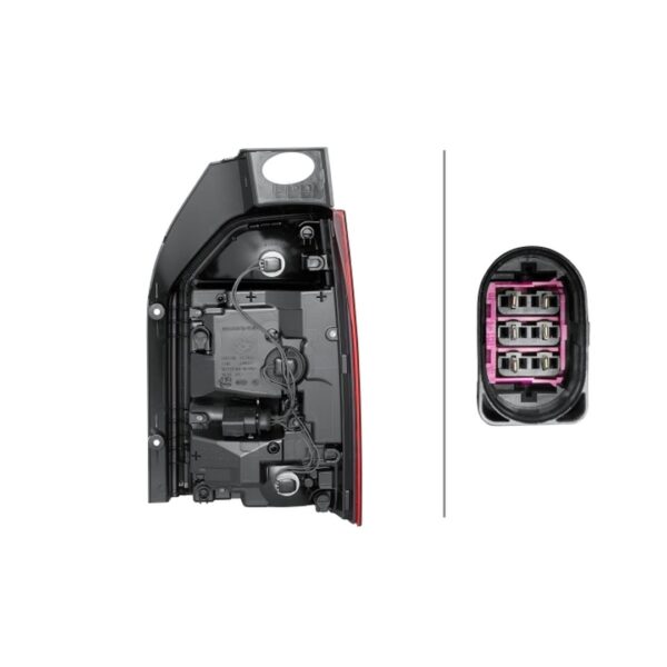 Fanale Sinistro Volkswagen T6 Furgone 2015+ – LED Originale HELLA – foto 2
