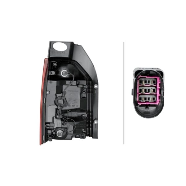 Fanale Destro Volkswagen T6 Furgone 2015+ – LED Originale HELLA – foto 2