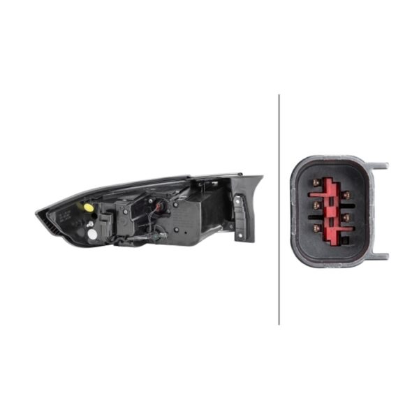 Fanale Destro Land Rover Evoque Cabrio 2016+ – LED Originale HELLA – foto 2