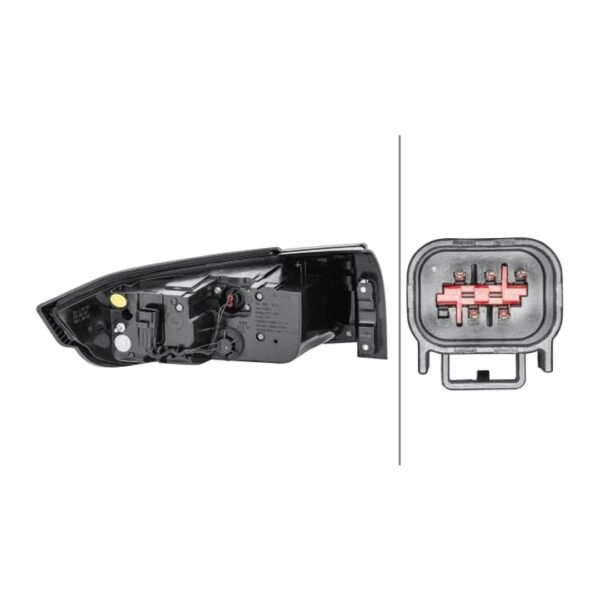 Fanale Destro Land Rover Evoque 2015+ – LED Originale HELLA – foto 2