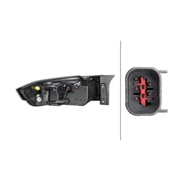 Fanale Destro Land Rover Evoque 2016+ – LED Originale HELLA – foto 2