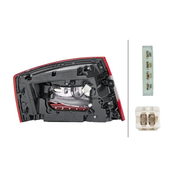Fanale Destro Skoda Octavia III 2017+ – LED Originale HELLA – foto 2