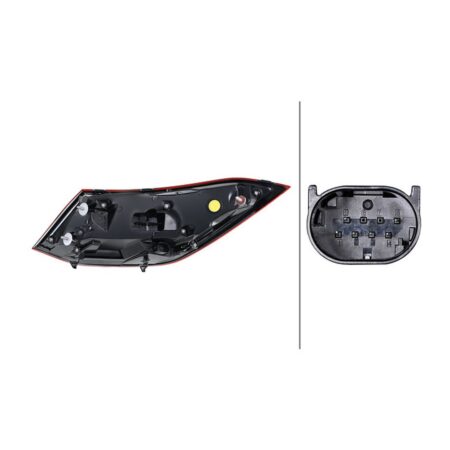 Fanale Sinistro Mercedes CLS + Mopf 2018+ – LED Originale HELLA