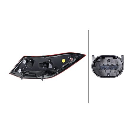 Fanale Destro Mercedes CLS + Mopf 2018+ – LED Originale HELLA