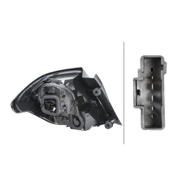 Rückleuchte Rechts Citroen C4 II 2015+ Original HELLA – Bild 2