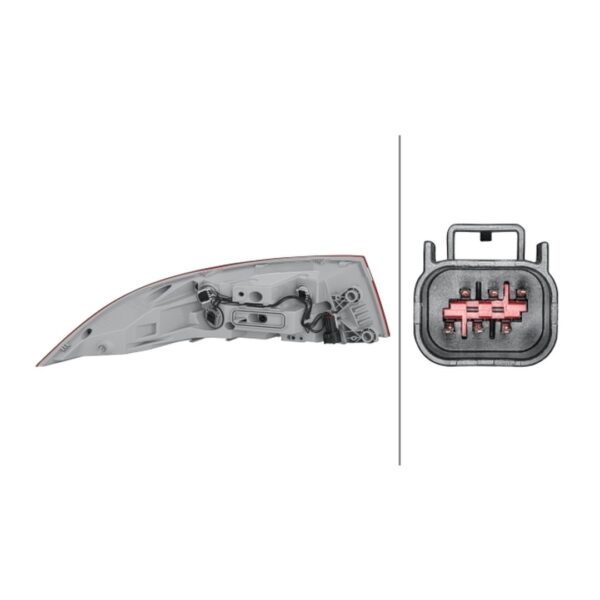 Fanale Destro Jaguar XF II 2015+ Originale HELLA – foto 2