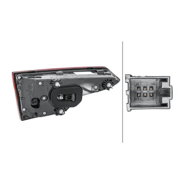 Fanale Destro Audi A4 2015+ – LED Originale HELLA – foto 2
