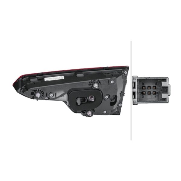 Fanale Sinistro Audi A4 2017+ – LED Originale HELLA – foto 2
