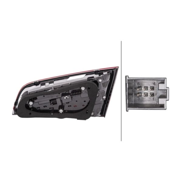 Fanale Sinistro Audi A3 Sportback 2016+ – LED Originale HELLA – foto 2