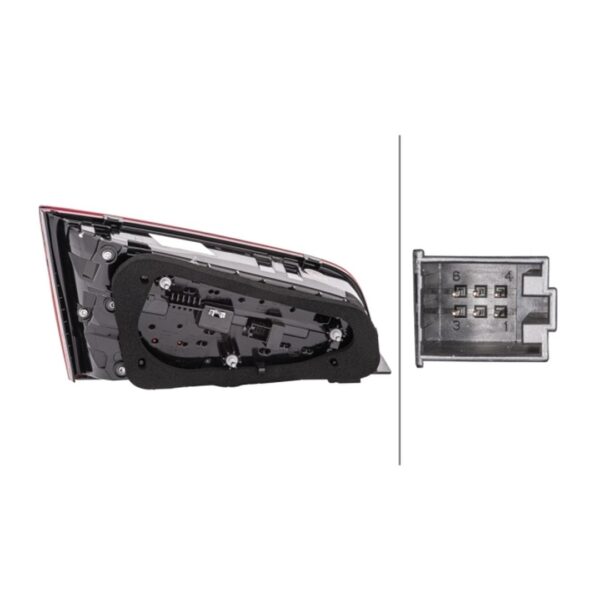 Fanale Destro Audi A3 Sportback 2016+ – LED Originale HELLA – foto 2