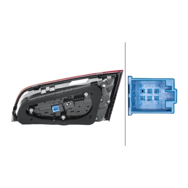 Rückleuchten Links Audi A3 Sportback 2016+ – LED Original HELLA – Bild 2