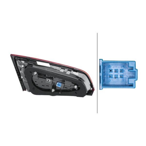 Rückleuchten Rechts Audi A3 Sportback 2016+ – LED Original HELLA – Bild 2