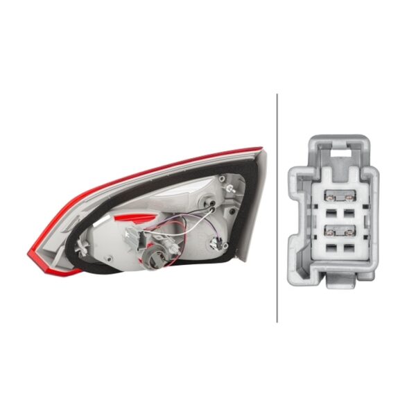 Rückleuchten Links Ford Focus III Turnier 2011+ – LED Original HELLA – Bild 2