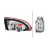 Fanale Destro Ford Focus III Turnier 2011+ – LED Originale HELLA – foto 2