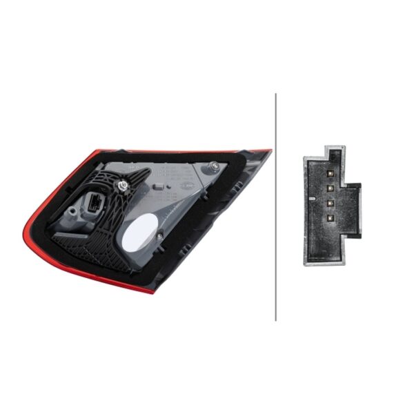 Fanale Sinistro Mercedes Classe C Coupe 2013+ – LED Originale HELLA – foto 2