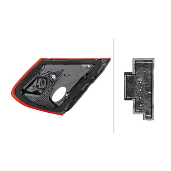 Fanale Sinistro Mercedes Classe C Coupe 2018+ – LED Originale HELLA – foto 2