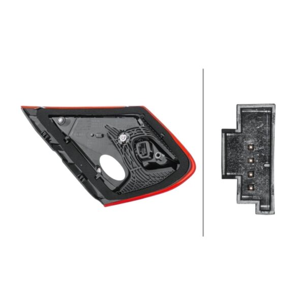 Fanale Destro Mercedes Classe C Coupe 2018+ – LED Originale HELLA – foto 2