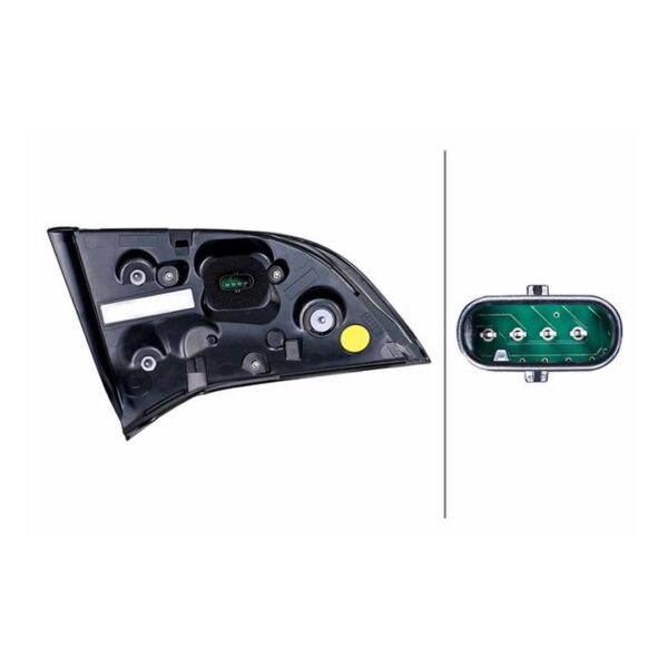 Fanale Destro Tesla Model 3 2021+ – LED Originale HELLA – foto 2