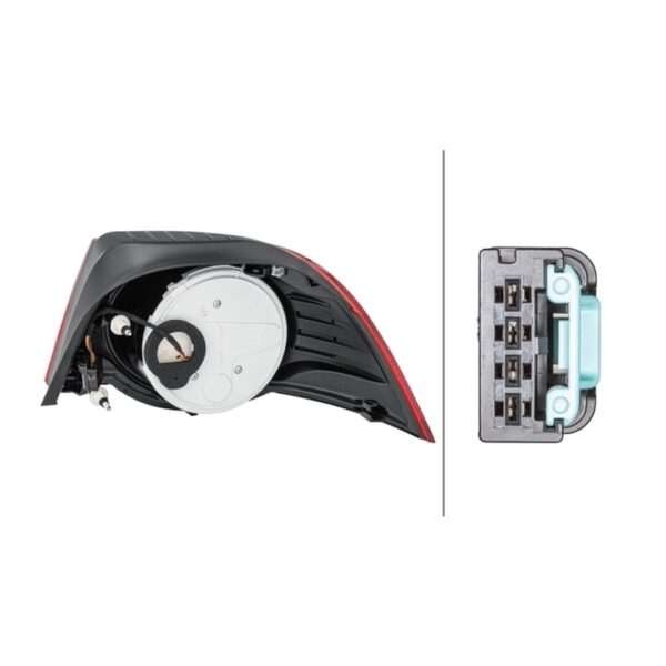 Fanale Sinistro Volkswagen Eos 2006-2010 – LED Originale HELLA – foto 2