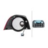 Rückleuchten Rechts Volkswagen Eos 2006-2010 – LED Original HELLA – Bild 2