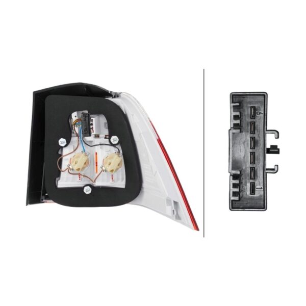 Fanale Sinistro Bmw Serie 5 Touring 2007+ – LED Originale HELLA – foto 2