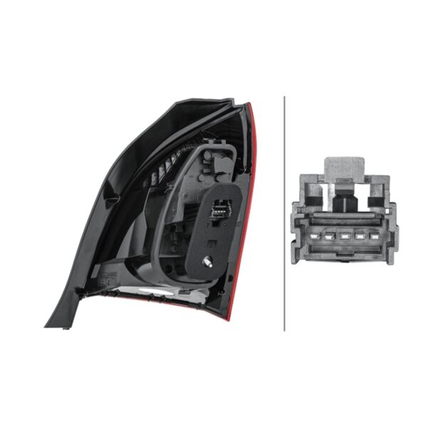 Fanale Sinistro Renault Twingo II 2012+ Originale HELLA – foto 2