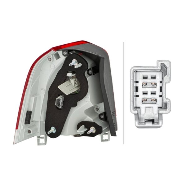 Fanale Destro Volvo V70 III 2007+ – LED Originale HELLA – foto 2