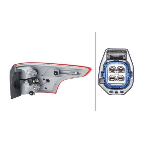Fanale Sinistro Ford Focus III Turnier 2011+ – LED Originale HELLA – foto 2