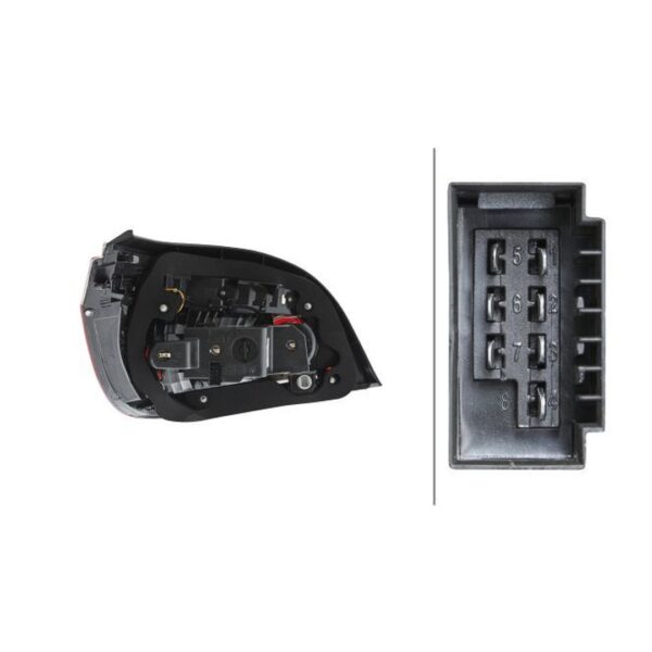 Fanale Destro Bmw Serie 5 2007+ – LED Originale HELLA – foto 2