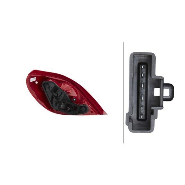 Rückleuchten Rechts Peugeot 207 Cc 2006+ Original HELLA – Bild 2