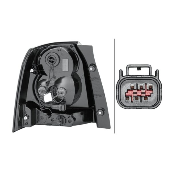Fanale Destro Land Rover Freelander 2 2012+ – LED Originale HELLA – foto 2