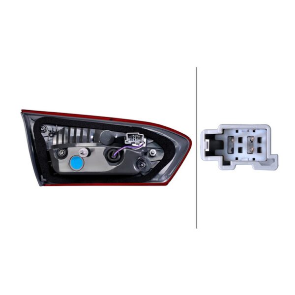 Fanale Destro Ford FOCUS IV Berlina 2018+ – LED Originale HELLA – foto 2
