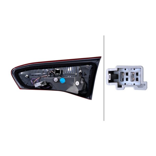 Rückleuchten Links Ford FOCUS IV Turnier 2018+ – LED Original HELLA – Bild 2