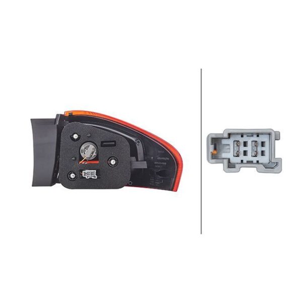 Gruppo Ottico Sinistro Ford Mondeo IV 2010+ – LED Originale HELLA – foto 2
