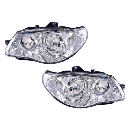 Coppia Fari Anteriori Destro + Sinistro FIAT Strada Pick-Up 2005-2011, originale 51754471, 51754472