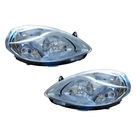 Coppia Fari Anteriori Destro + Sinistro Lancia Y 2006-2009, originale 51786653, 51786654