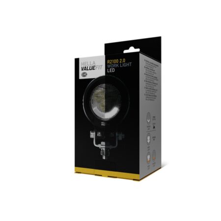 Faro da Lavoro LED 2.100 Lumen 12/24V – Montaggio a staffa – HELLA R2100 2.0 VALUEFIT