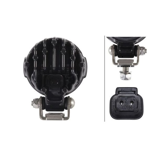 LED Arbeitsscheinwerfer 800 Lumen – Breiter Lichtkegel, Bügelbefestigung – HELLA – Bild 2