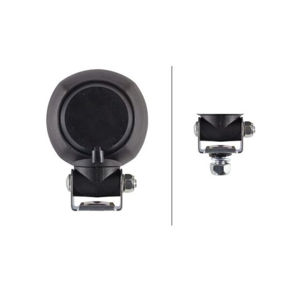 Faro da Lavoro Alogeno 12/24V – Fascio Lungo Raggio, Montaggio a staffa – HELLA – foto 2