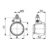 Arbeitsscheinwerfer Halogen 12/24V – Breites Lichtbündel, Bügelhalterung – HELLA – Bild 3