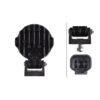 Faro da Lavoro LED 12/24V – Fascio Ampio, Montaggio a staffa – HELLA – foto 2
