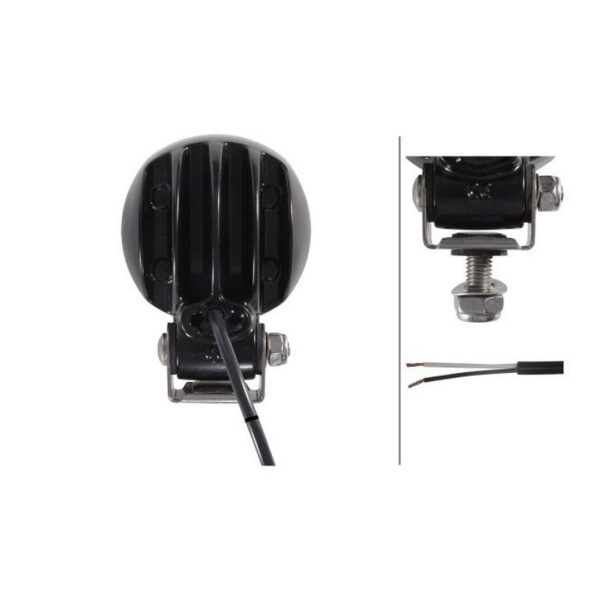 Faro da Lavoro LED 2.500 Lumen 12/24V – Montaggio a staffa – HELLA – foto 2