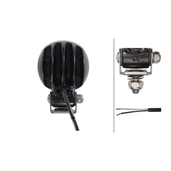 Faro da Lavoro LED 1.800 Lumen 12/24V – Fascio Ampio, Montaggio a staffa – HELLA – foto 2