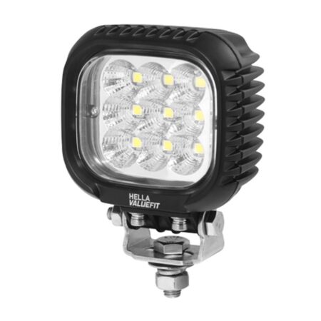 Faro da Lavoro LED 3.000 Lumen 12/24V – Fascio Lungo Raggio, Montaggio a staffa – HELLA S3000 VALUEFIT