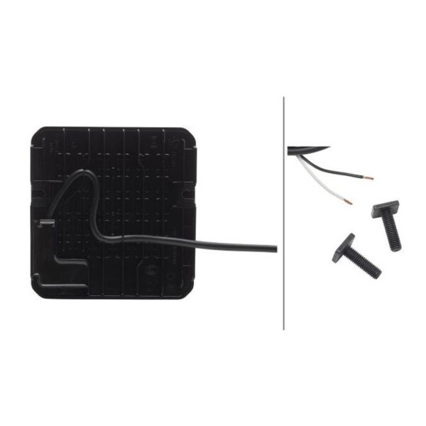 Faro da Lavoro LED 500 Lumen 12/24V – Fascio Ampio, Montaggio a bullone – HELLA – foto 2